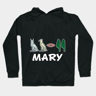 MARY-American names in hieroglyphic letters,  a Khartouch Hoodie